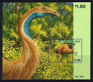 New Zealand 1996 Giant Moa Mint MNH Miniature Sheet SC 1398a - Picture 1 of 1