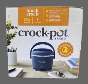 Crockpot - Lunch Crock, Faded Blue, 20 oz - Picture 1 of 5