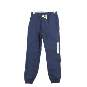 NWT THE CHILDREN'S PLACE Kids Jogger Pants Size 14 Blue Cotton Drawstring - Picture 1 of 12