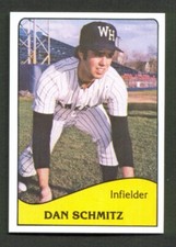 1979 TCMA West Haven YANKEES #5 DAN SCHMITZ Ferndale MISSISSIPPI
