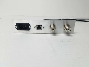 I/O PANEL for BACK of RACK - AC Power Supply + RJ45 + ANTENNA and Options - Picture 1 of 6