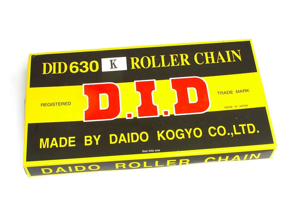 Cadena estándar para motocicleta D.I.D 630 96 eslabones - D18-630K-96 - Honda CB750 77-78 Foto 1 de 2