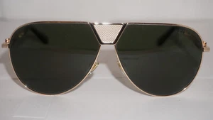 ZILLI Sunglasses Aviator Gold Green ZI65045 C01 64 10 145 France - Picture 1 of 10