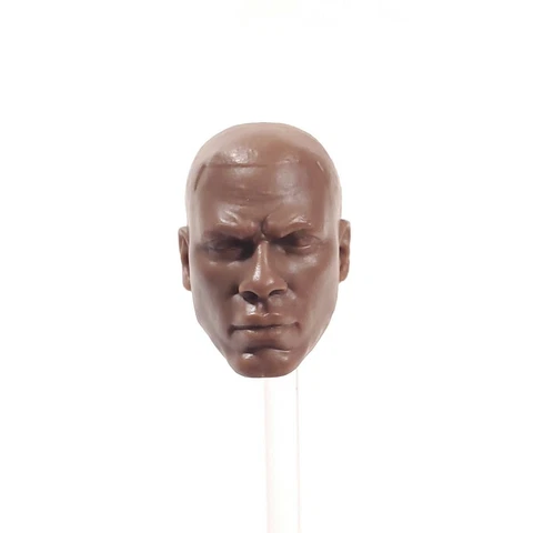 HS084 - McFARLANE 7" Scale GREEN LANTERN John Stewart Unpainted Head cast Only Cover