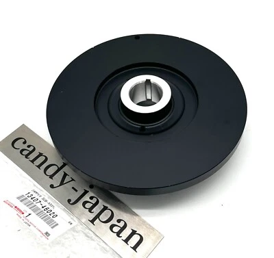 Toyota Lexus Supra Crankshaft Pulley Engine Harmonic Balancer OEM 13407-46020 - Image 1 of 4