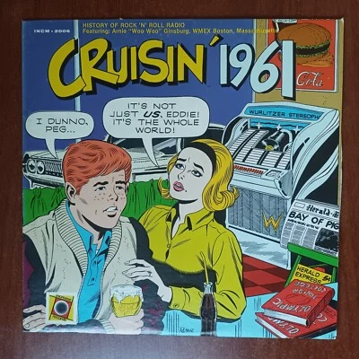 Cruisin' 1961 [1983] Vinyl LP Rock US The 3D's The Marcels Sheb Wooley Lee Dorse Foto 1 de 4