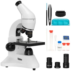 Compound Monocular Microscope For Adults Students 40X-2000X Magnification - Picture 1 of 6