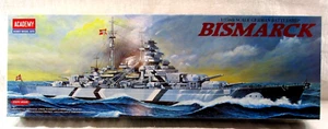 ACADEMY 1/350 GERMAN BATTLESHIP BISMARCK 1986 MODEL KIT NIOB KIT #1453 - Bild 1 von 6