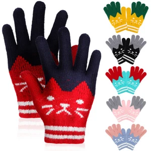 6 Pairs Winter Mädchen Laufhandschuhe Kinder Eislaufhandschuhe Junge Kleinkind - Bild 1 von 7