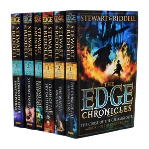 The Edge Chronicles 6 Books Set By Paul Stewart & Chris Riddell - Ages 9-14 - PB - Picture 1 of 4