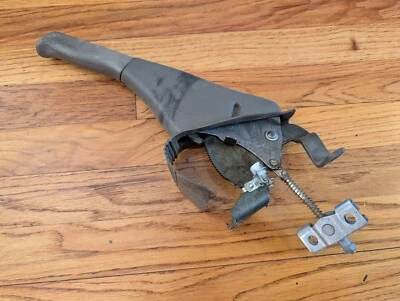 Honda Civic CRX 1988-1991 camioneta manual palanca de freno eléctrica marrón usado OEM Foto 1 de 2