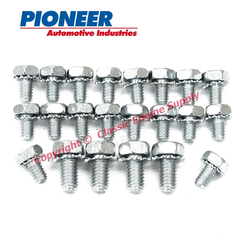 New Oil Pan Bolt Set sb Chevy 400 350 327 307 305 302 283 267 265 262 - Image 1 of 1