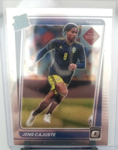 JENS CAJUSTE 2021-22 PANINI DONRUSS ROAD TO QATAR OPTIC RATED ROOKIE SP - Picture 1 of 2