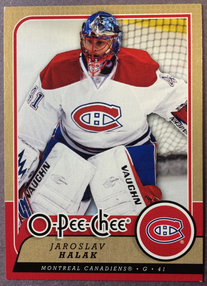 2008-09 O-Pee-Chee #173 Jaroslav Halak Montreal Canadiens 2nd Year - Image 1 of 1