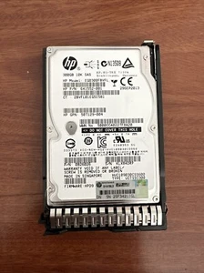 HP EG0300FBVFL 641552-001 300GB 10K 6G 2.5" SAS SC HARD DRIVE 0B26026 FOR G8 G9 - Picture 1 of 11