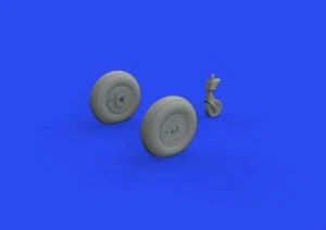 Eduard 648317 1/48 Aircraft- Ki61Id Wheels for TAM (Mask & Resin) - Picture 1 of 1