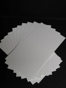 40 x Watercolour Card Paper Sheets Smooth (Textured) 300gsm 120 x 210mm AM532 - Picture 1 of 3