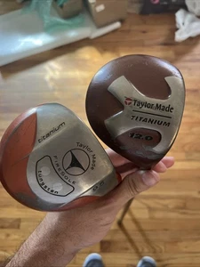 TaylorMade Firesole Driver 9.5 Graphite Shaft Stiff Flex RH Titanium 12.0 Bubble - Picture 1 of 14