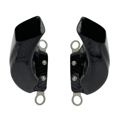 Real Carbon Fiber Air Ducts Brake Cooling Vents Cover For BMW S1000RR 2015-2023 - Imagem 1 de 4