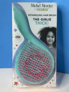 MICHEL MERCIER BY KAMPALOOK The Girlie Detangling Hair Brush THICK Hair PINK NEW - Picture 1 of 13