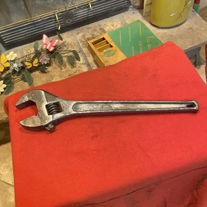 Craftsman 15 ZOLL verstellbarer Schraubenschlüssel JW HERGESTELLT IN DEN USA GESCHMIEDETER LEGIERTER STAHL - Bild 1 von 18