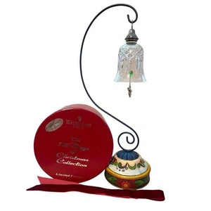 Waterford Crystal Ornament # 12 Of Twelve Days Christmas  in Box*chip - Picture 1 of 9