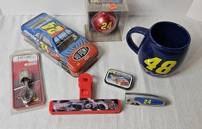 Nacar lote mixto adorno hojalata clip cuchillo #24 #48 mentas llavero taza de café Foto 1 de 4