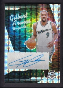 2024-25 GILBERT ARENAS AUTO PANINI MOSAIC COLORGRAPHS AUTOGRAPHS - Picture 1 of 2