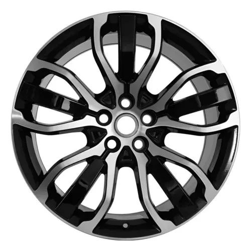 21" LAND ROVER RANGE ROVER WHEEL RIM FACTORY OEM 2014-2022 MACHINED BLACK 72254 - Image 1 of 1