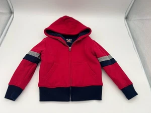 The Children’s Place Boys Red XS Sz 4 Hooded Warm Winter Jacket - Picture 1 of 5