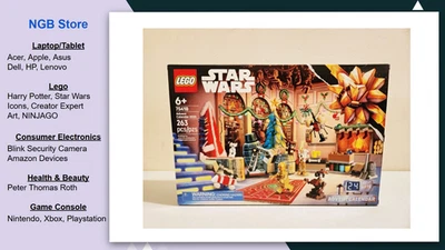 LEGO Star Wars Advent Calendar 2025,  75418, New, Sealed, US, in Hand, Fast ship - Image 1 of 4