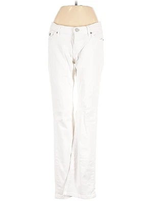 Banana Republic Factory Store Women Ivory Jeans 25 W Petites - Image 1 of 2