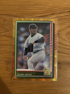 Pedro Martinez 2025 Donruss ORANGE LAZER /299 Boston Red Sox #45 - Bild 1 von 2