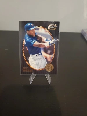 1996 Pinnacle Summit - Rickey Henderson #66 - Image 1 of 2