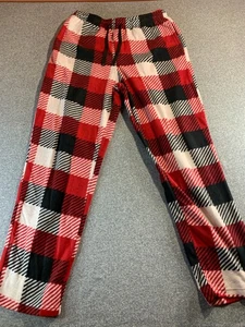 Perry Ellis Portfolio Pyjamahose Herren bunt kariert Kordelzug Gummibund - Bild 1 von 8