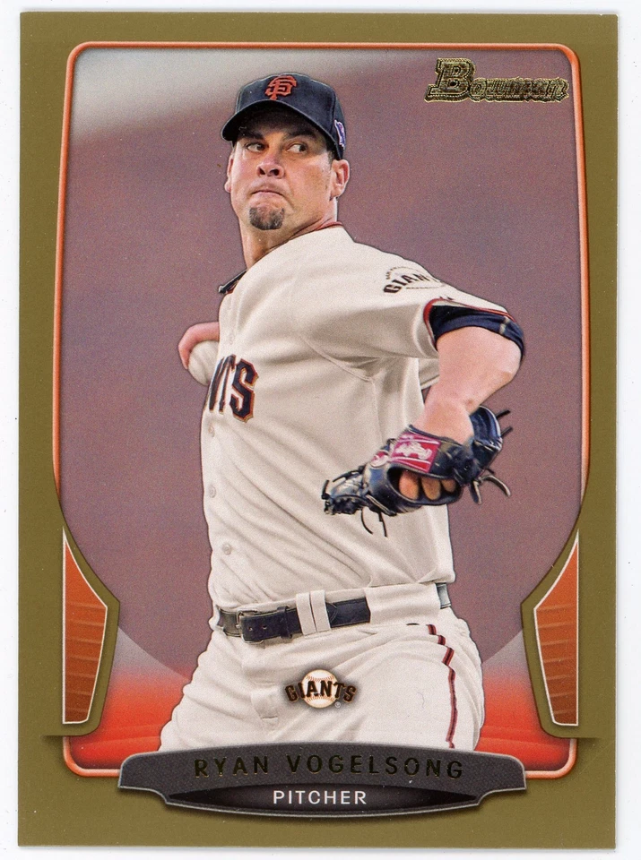 Bowman 2013 - Ryan Vogelsong #16 Gold Border Giants Foto 1 de 1