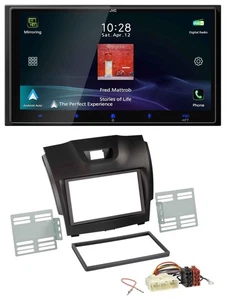 JVC USB Bluetooth 2DIN DAB MP3 Autoradio für Isuzu D-Max ab 2012 dunkelgrau - Bild 1 von 8