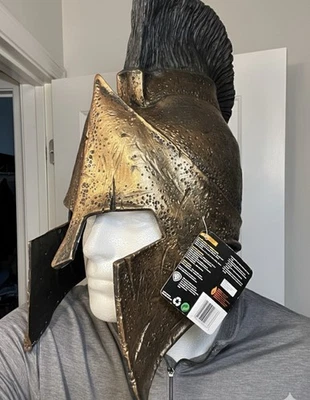 300 Casco de goma del rey Leonidas - Licencia oficial - ¡NUEVO! Foto 1 de 4