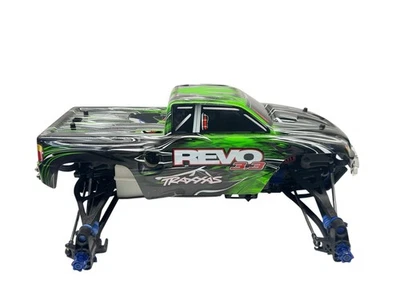 Traxxas Revo 3.3 4WD 1/10 Scale Monster Truck Slider/Roller W Body #16466 - Image 1 of 4