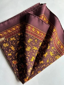 HERMES Petit Carre 45 Seidentuch Chasse En Inde Michel Duchene Etikett ohne Karton unbenutzt - Bild 1 von 6