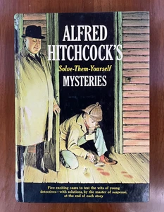 Alfred Hitchcock Solve Them Yourself Mysteries Hardcover Book 1963 HC Vintage - Imagen 1 de 11