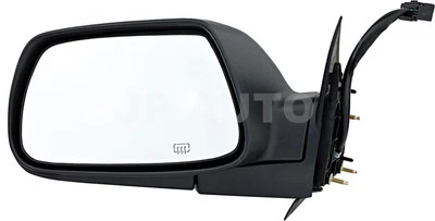 Espejo retrovisor de puerta lateral izquierdo negro térmico eléctrico para Jeep Grand Cherokee 2005-2010 Foto 1 de 4