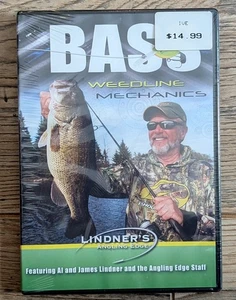 NEW Bass Weedline Mechanics ~ Lindner's Angling Edge DVD NEW Jigging Largemouth - Picture 1 of 2