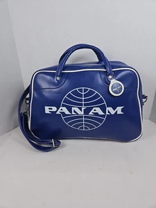 Pan am Orion - blau/weiß zertifiziert Vintage-Stil Handgepäck Seesack (LESEN) - Bild 1 von 20