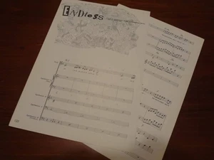 BOOWY ENDLESS BAND SCORE Hotei Torayasu Himuro E - Foto 1 di 1