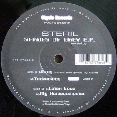 Steril - Shades Of Grey E.P. (Vinyl 12" - 2001 - DE - Original) - Bild 1 von 2