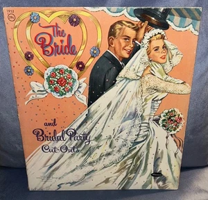WHITMAN 1953 THE BRIDAL AND BRIDAL PARTY CUT-OUTS 1957 UNVOLLSTÄNDIG VINTAGE - Bild 1 von 13