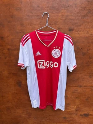 CAMISA DE FUTEBOL AJAX AMSTERDAM 2022/2023 HOME ADIDAS TAMANHO M ADULTO - Imagem 1 de 4