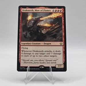 Drakuseth, Schlund der Flammen - FDN #193 Rare - NM / Mint Foundations Single - Bild 1 von 3