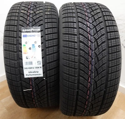 2 x NEU GOODYEAR 245/45 R18 100H Ultra Grip Performance * BMW XL Winterreifen - Bild 1 von 4